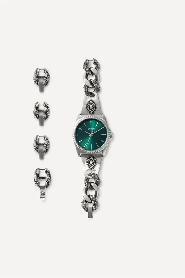 Elegant Watch Reset Gray Women Baandsh Jewelry