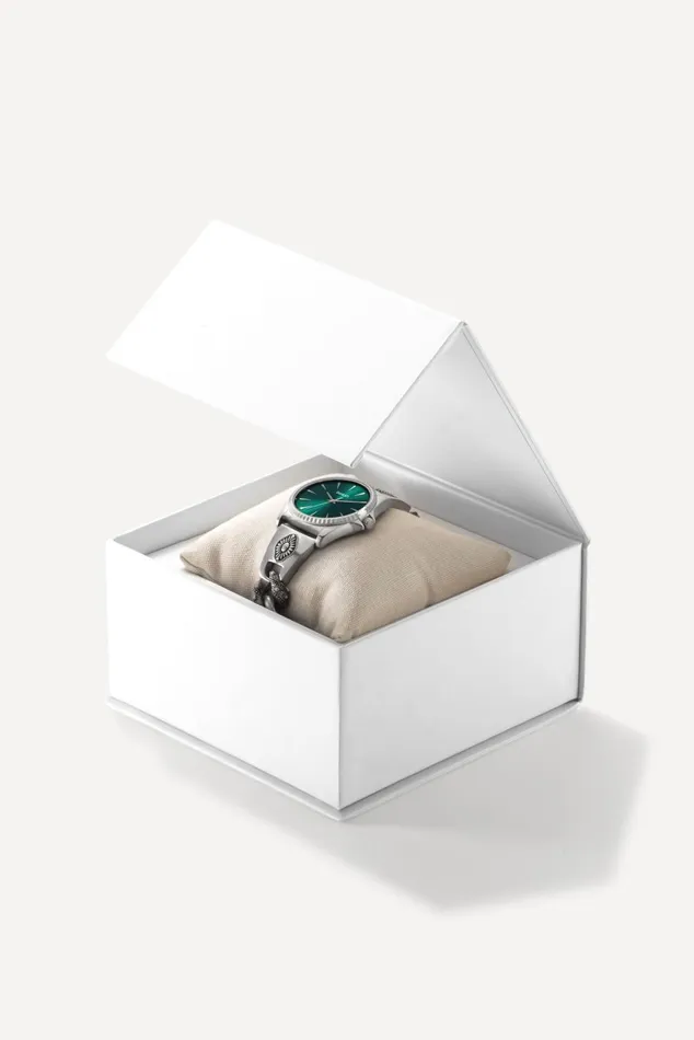 Elegant Watch Reset Gray Women Baandsh Jewelry