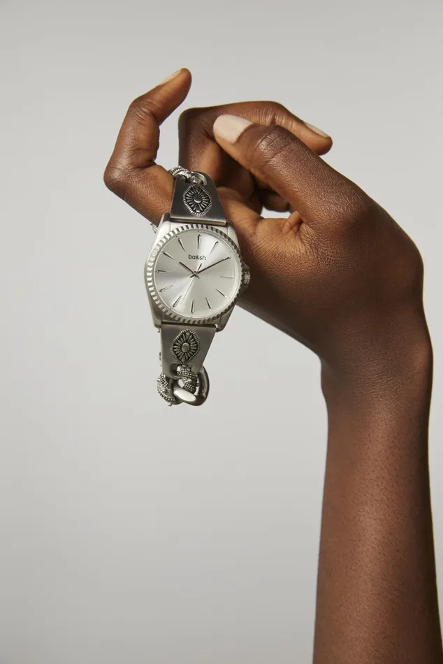 Elegant Watch Reset Gray Women Baandsh Jewelry