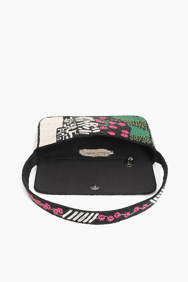 Enchanted Beaded Shoulder Bag Shoulder Bags America and Beyond Women