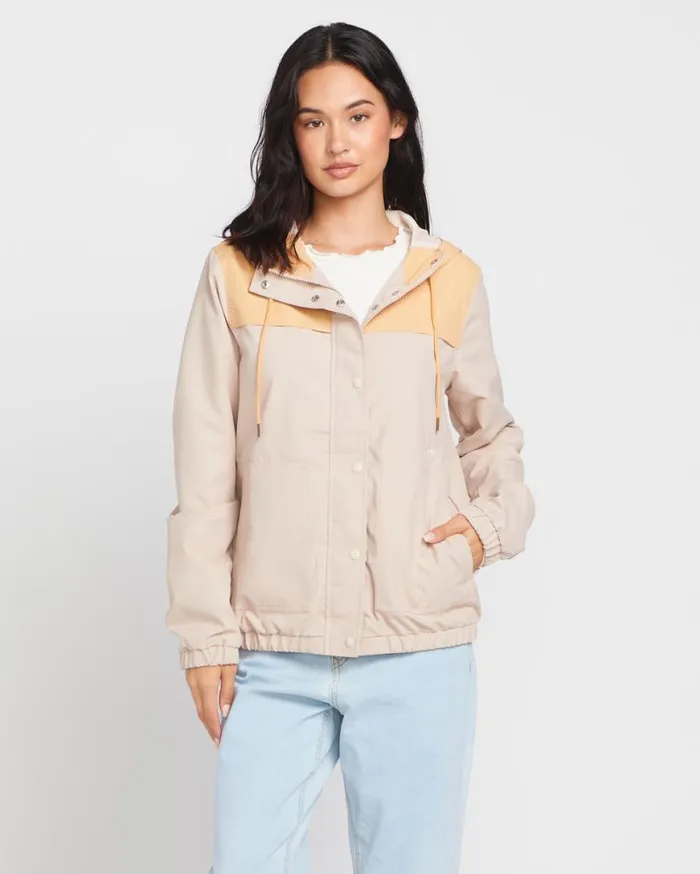 Enemy Stone Jacket 8211 Sand Womens Volcom Hiking