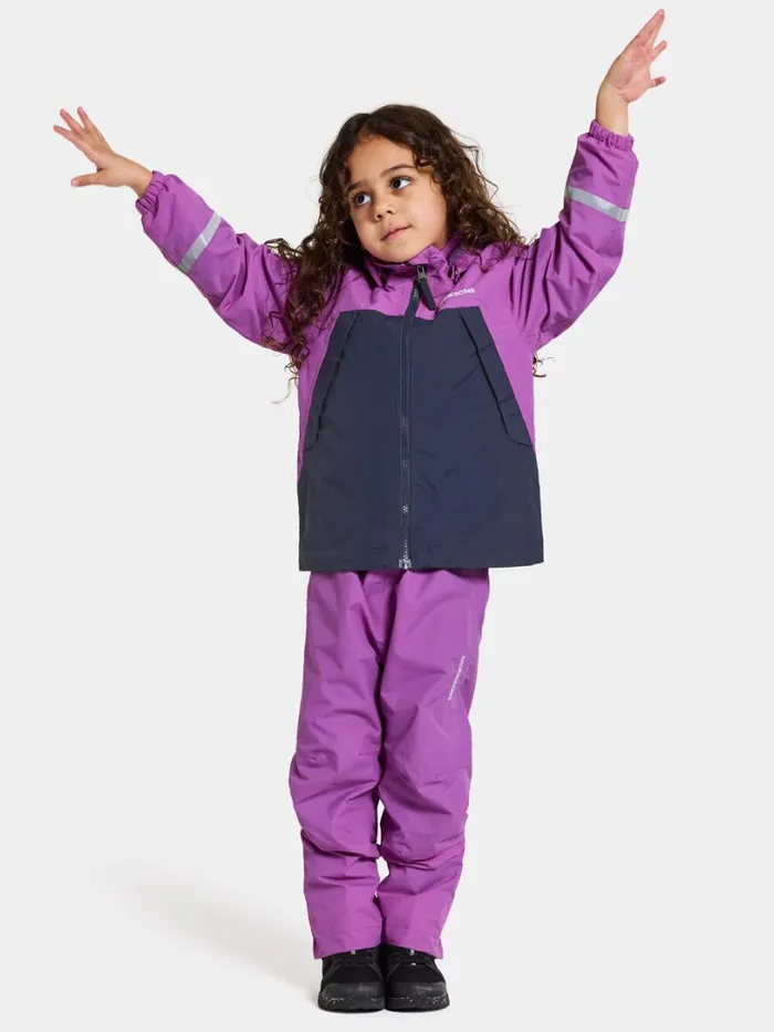 Enso Kids039 Jacket Tulip Purple Kids Didriksons Spring Jackets