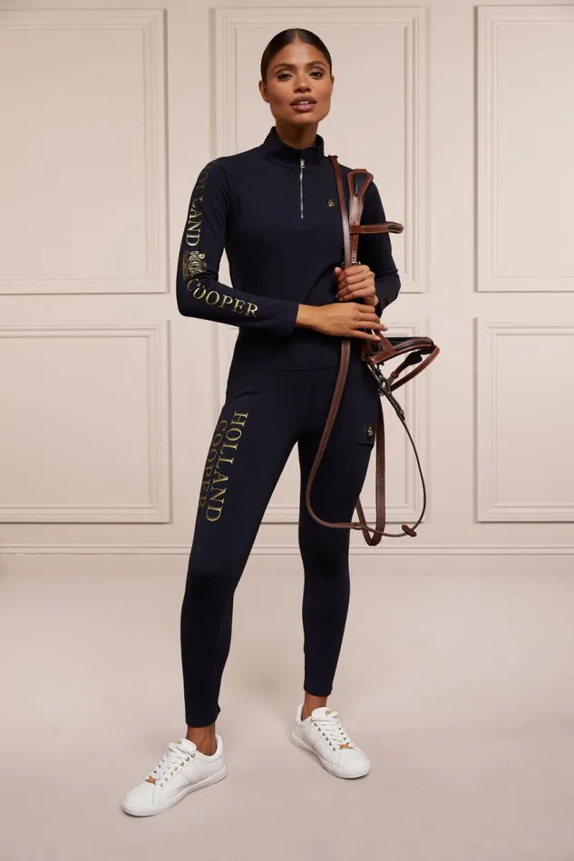 Equestrian Base Layers Holland Cooper Halcot Thermal Base Layer Ink Navy Equestrian Base Layers Holland Cooper Halcot Thermal Base Layer Ink Navy