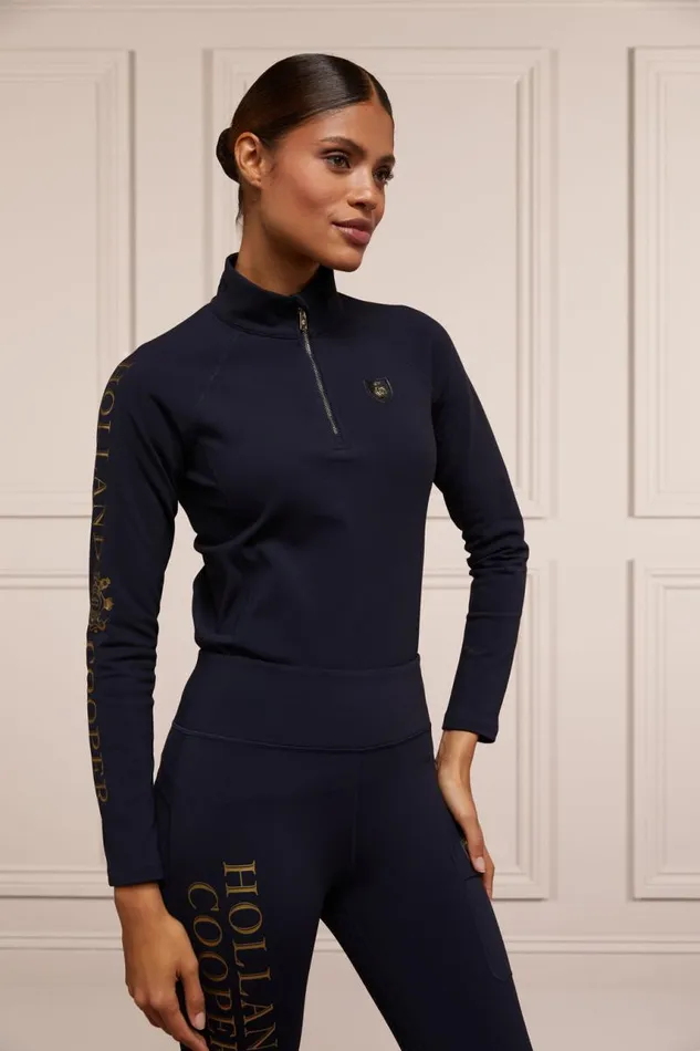 Equestrian Base Layers Holland Cooper Halcot Thermal Base Layer Ink Navy Equestrian Base Layers Holland Cooper Halcot Thermal Base Layer Ink Navy