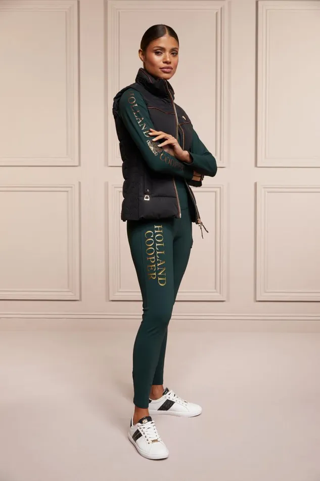 Equestrian Leggings Holland Cooper Halcot Thermal Legging Petrol Equestrian Leggings Holland Cooper Halcot Thermal Legging Petrol