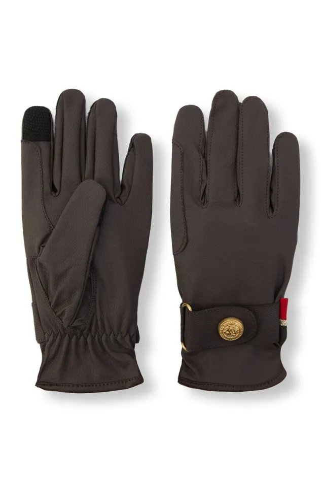 Equestrian Riding Gloves Holland Cooper Riding Glove Chocolate Equestrian Riding Gloves Holland Cooper Riding Glove Chocolate