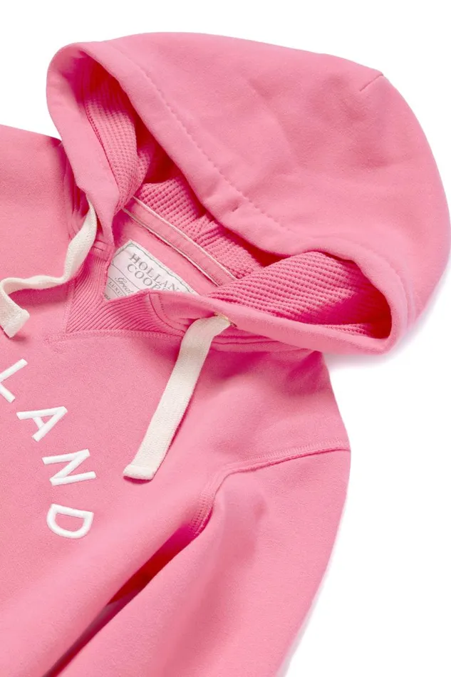 EquestrianWomen Hoodies and Sweatshirts Holland Cooper Varsity Hoodie Peony Pink EquestrianWomen Hoodies and Sweatshirts Holland Cooper Varsity Hoodie Peony Pink
