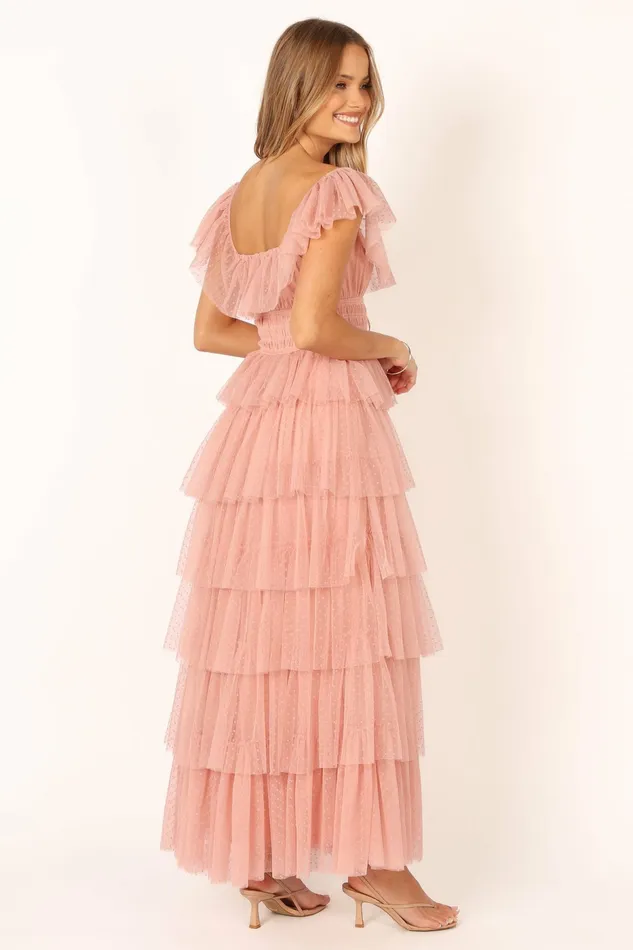 Event Dresses Belle Maxi Dress Blush 8211 Petal and Pup Women