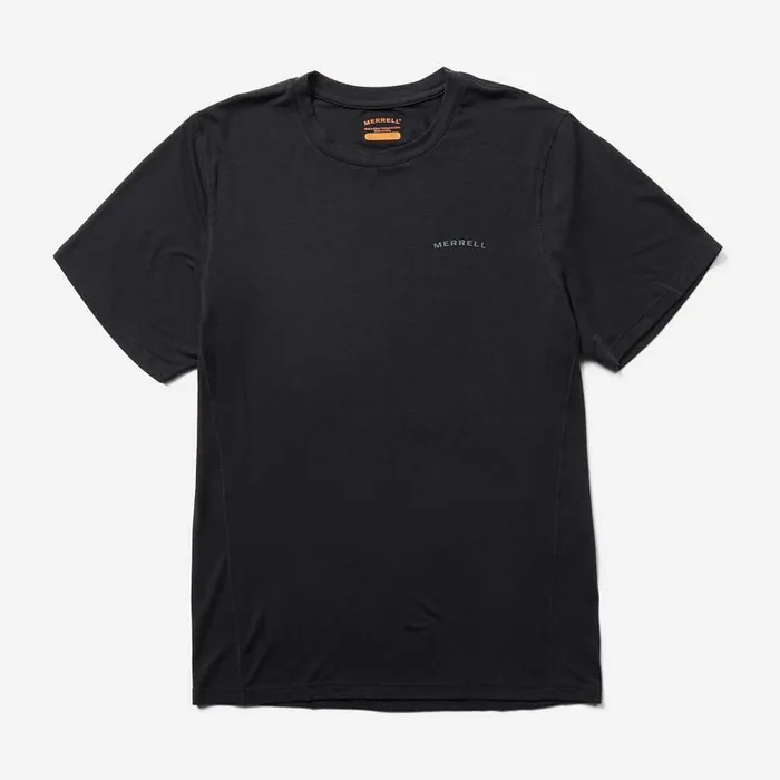 Everyday Tee With Tencel Black Men Merrell Tops