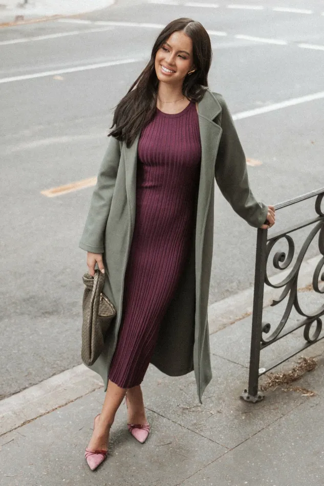 Fall Dresses Brighton Maxi Dress Plum Petal and Pup Women