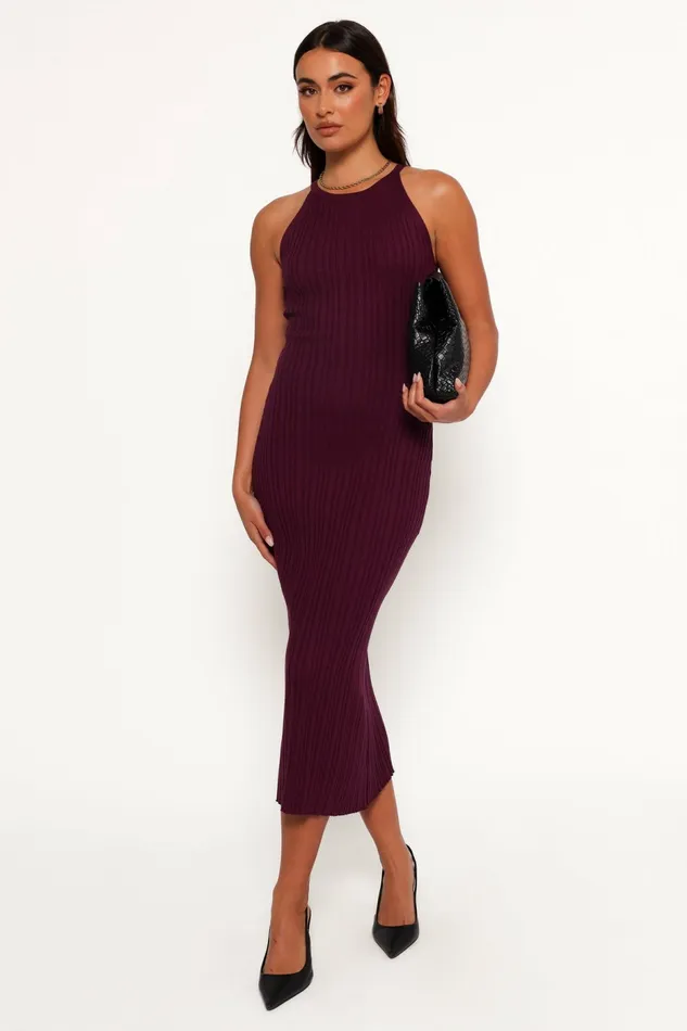 Fall Dresses Brighton Maxi Dress Plum Petal and Pup Women