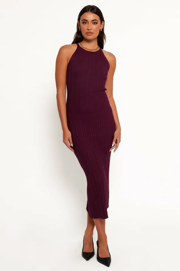 Fall Dresses Brighton Maxi Dress Plum Petal and Pup Women