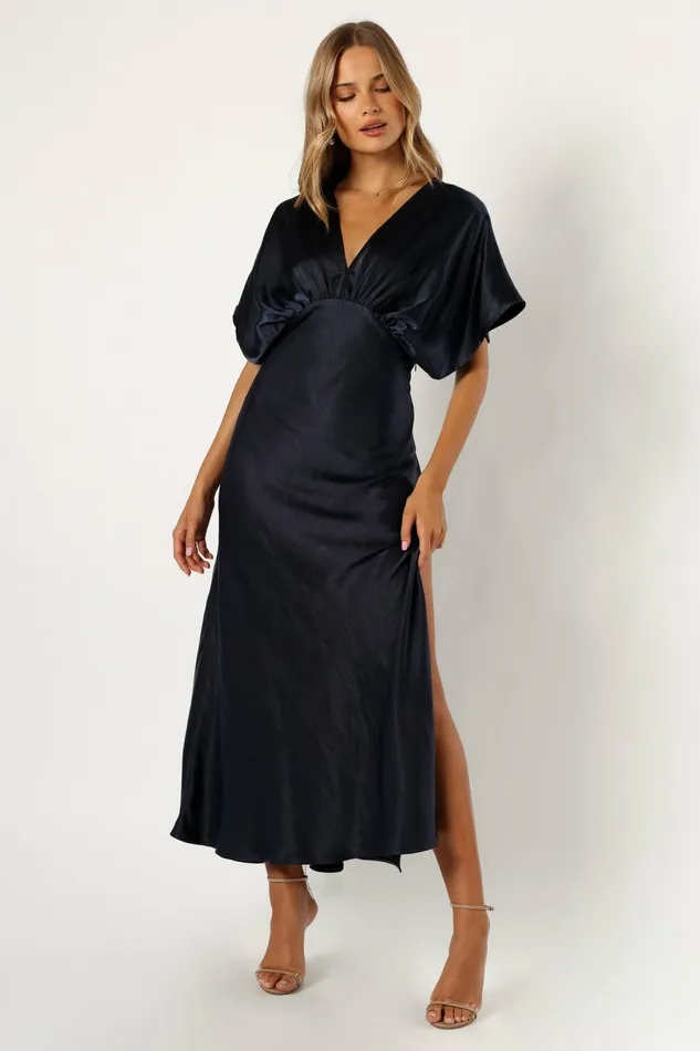 Fall Dresses Ricki Maxi Dress Midnight Indigo 8211 Petal and Pup Women
