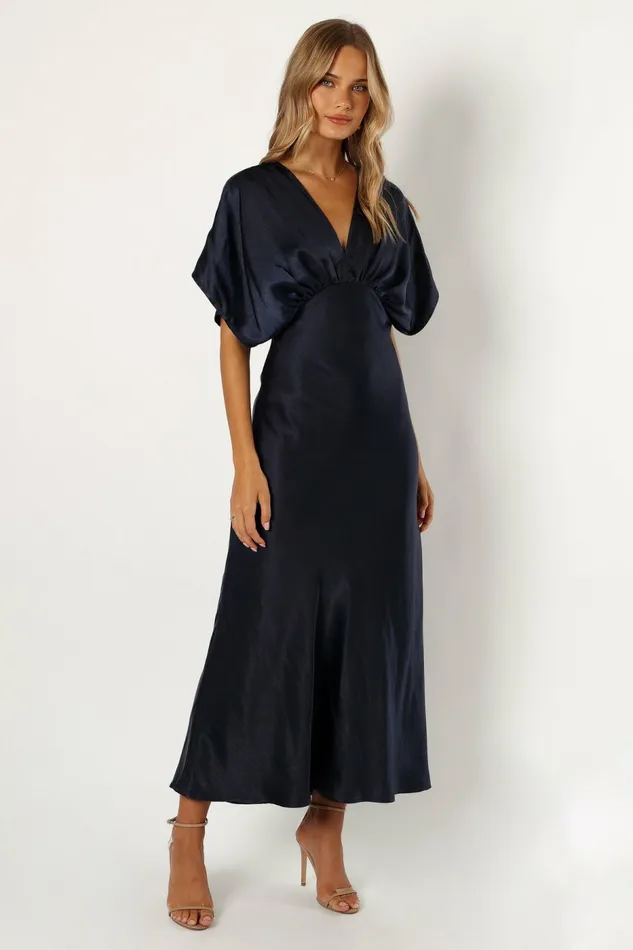 Fall Dresses Ricki Maxi Dress Midnight Indigo 8211 Petal and Pup Women