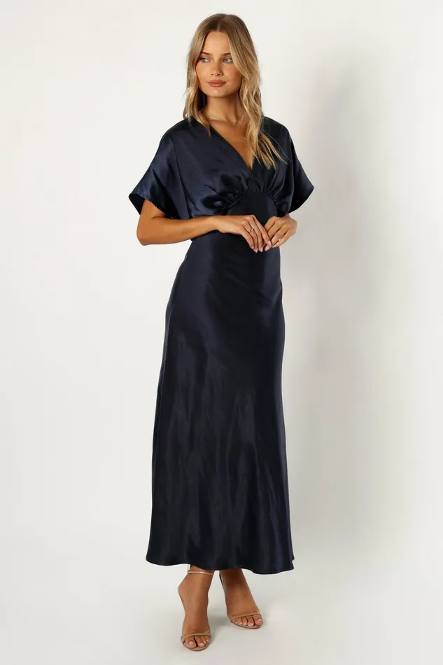 Fall Dresses Ricki Maxi Dress Midnight Indigo 8211 Petal and Pup Women