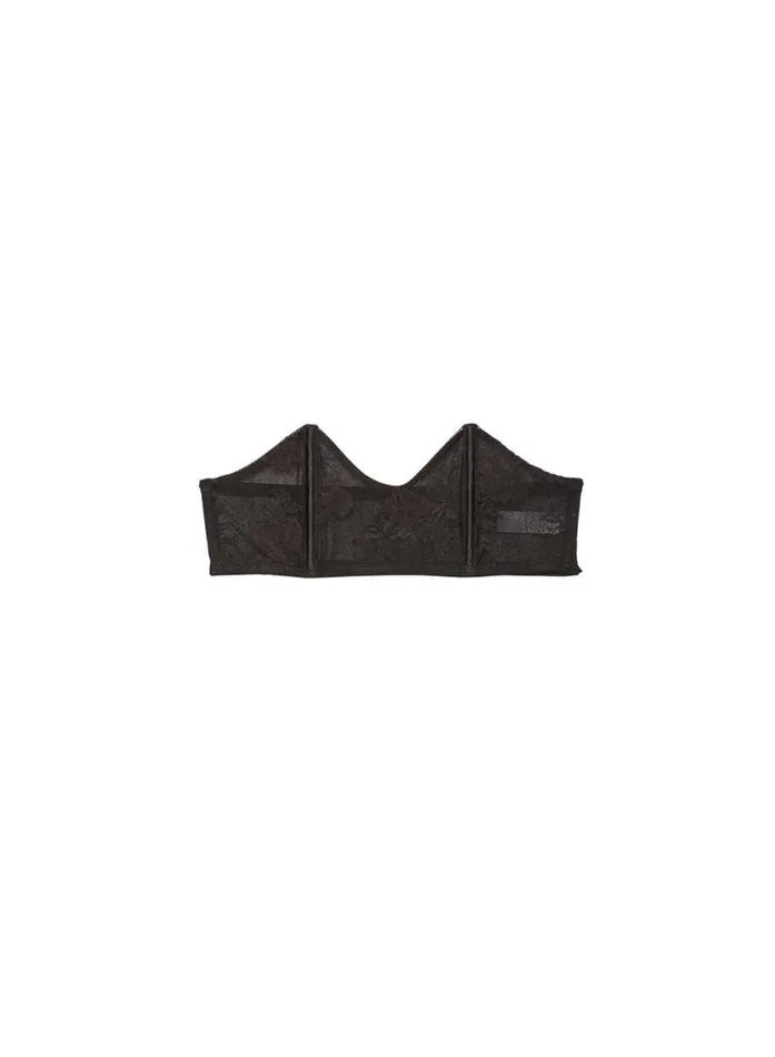 Fleur Du Mal Bralettes and Wireless Bras Bouquet Lace Bandeau Bra Black 8211 Women Fleur Du Mal Bralettes and Wireless Bras Bouquet Lace Bandeau Bra Black 8211 Women