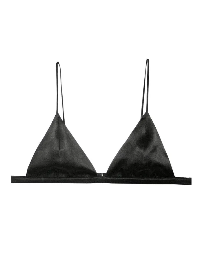 Fleur Du Mal Essentials Bras Luxe Triangle Bra 8211 Women