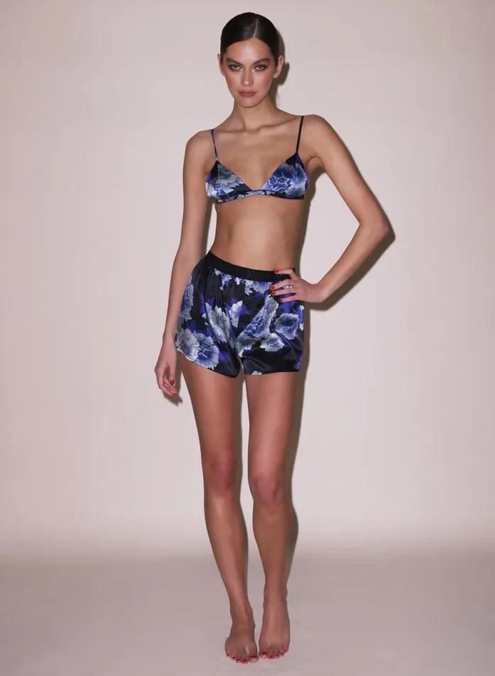Fleur Du Mal Loungewear Luxe Triangle Bra 8211 Women Fleur Du Mal Loungewear Luxe Triangle Bra 8211 Women