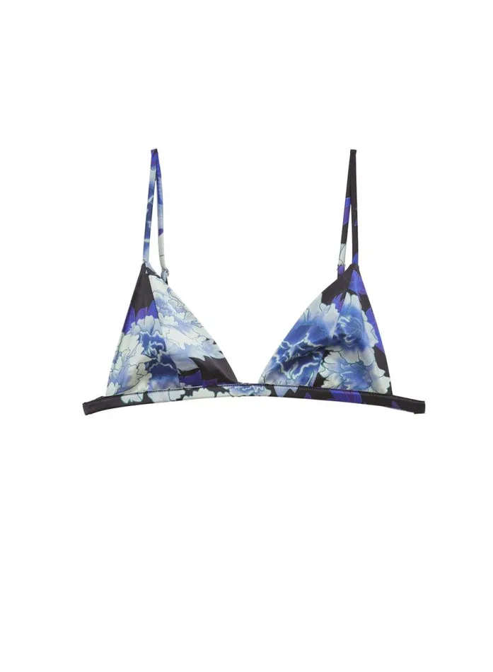 Fleur Du Mal Loungewear Luxe Triangle Bra 8211 Women Fleur Du Mal Loungewear Luxe Triangle Bra 8211 Women