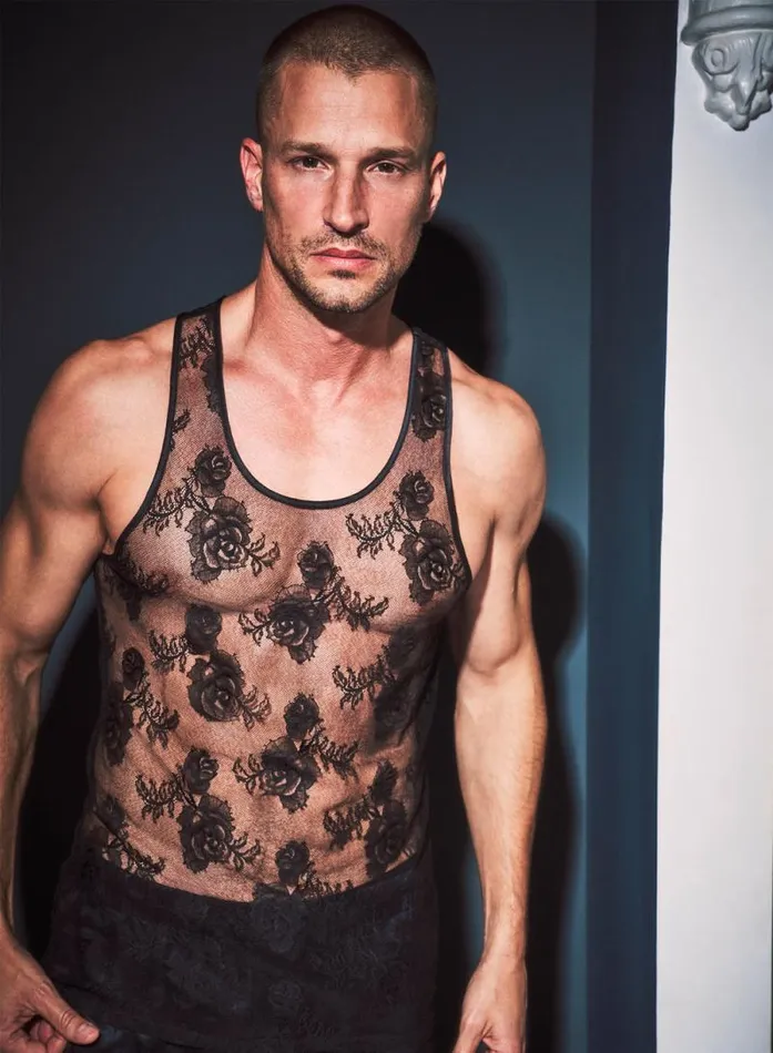 Fleur Du Mal Sleepwear Unisex Bouquet Lace Tank Black 8211 Women