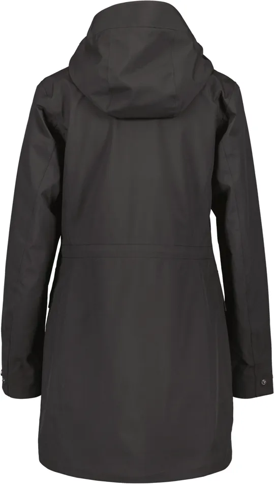 Folka Parka Black Women Didriksons Spring Jackets