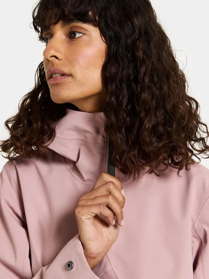 Folka Parka Oyster Lilac Women Didriksons Spring Jackets