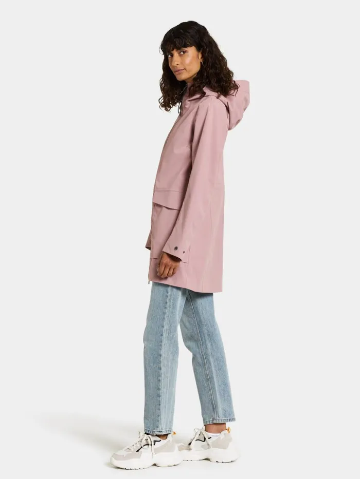 Folka Parka Oyster Lilac Women Didriksons Spring Jackets