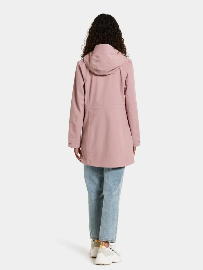 Folka Parka Oyster Lilac Women Didriksons Spring Jackets