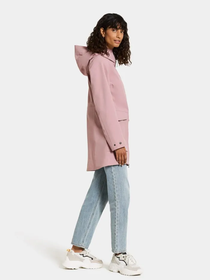 Folka Parka Oyster Lilac Women Didriksons Spring Jackets