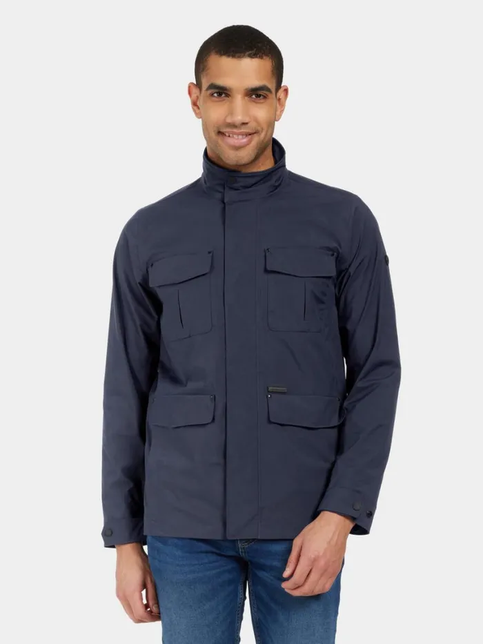 Frank Jacket Dark Night Blue Men Didriksons Lightweight Jackets