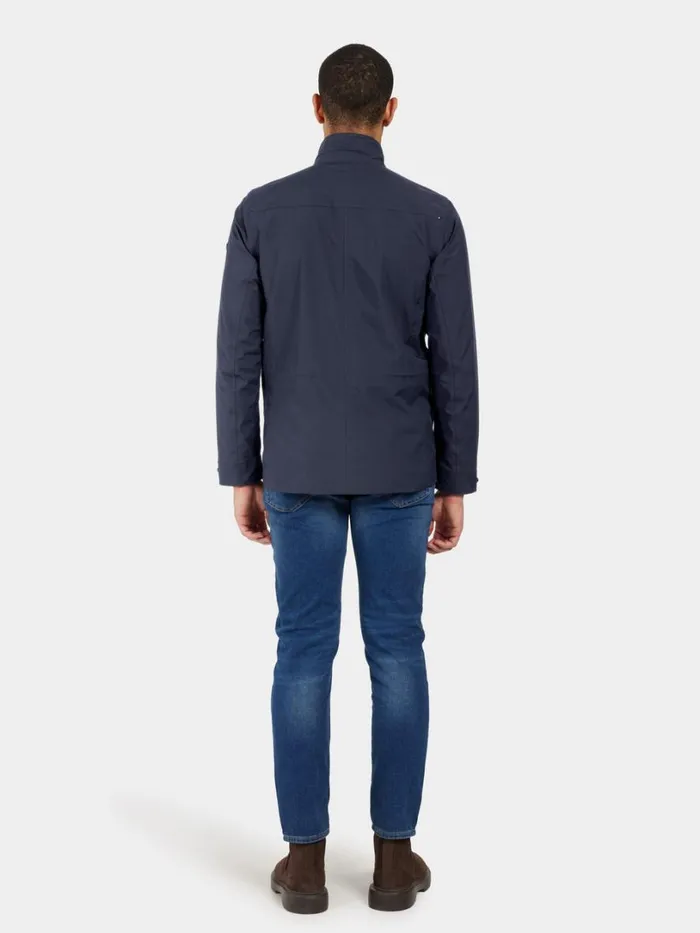 Frank Jacket Dark Night Blue Men Didriksons Lightweight Jackets