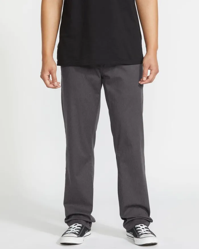 Frickin Modern Stretch Pants 8211 Charcoal Heather Mens Volcom Pants