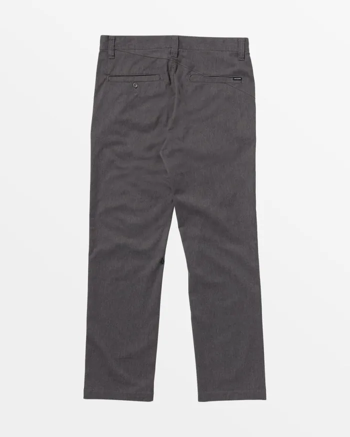 Frickin Modern Stretch Pants 8211 Charcoal Heather Mens Volcom Pants