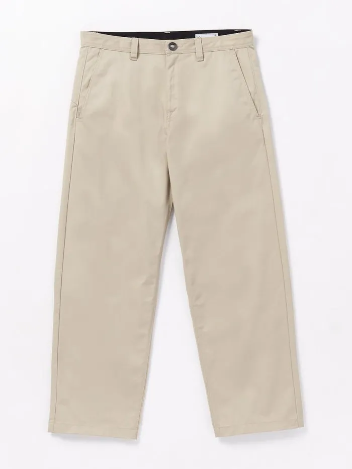 Frickin Skate Chino Pants 8211 Light Khaki Mens Volcom Golf