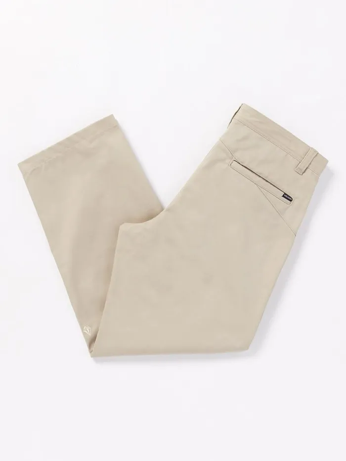 Frickin Skate Chino Pants 8211 Light Khaki Mens Volcom Golf