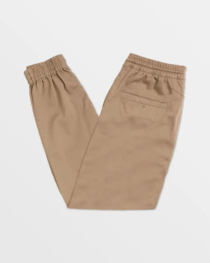 Frickin Slim Joggers 8211 Khaki Mens Volcom Pants