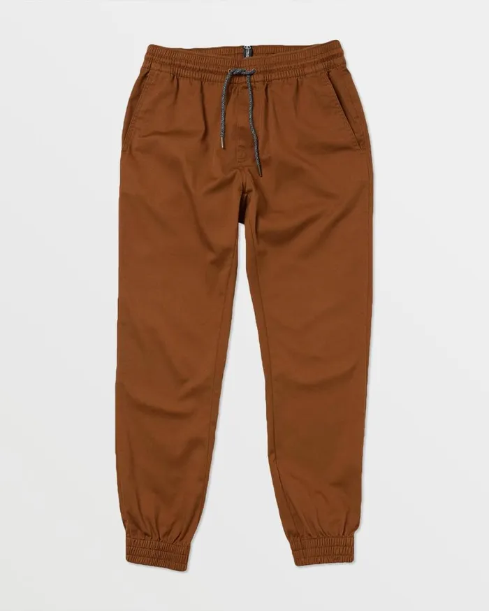 Frickin Slim Joggers 8211 Mud Mens Volcom Pants