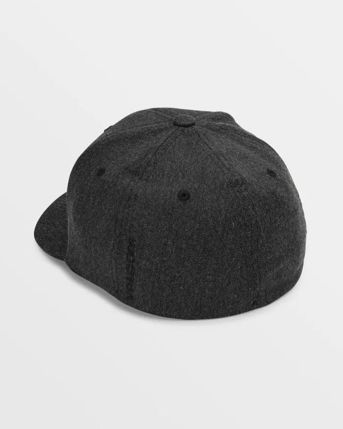 Full Stone Hthr Flexfit Hat 8211 Charcoal Heather Mens Volcom Hats and Beanies