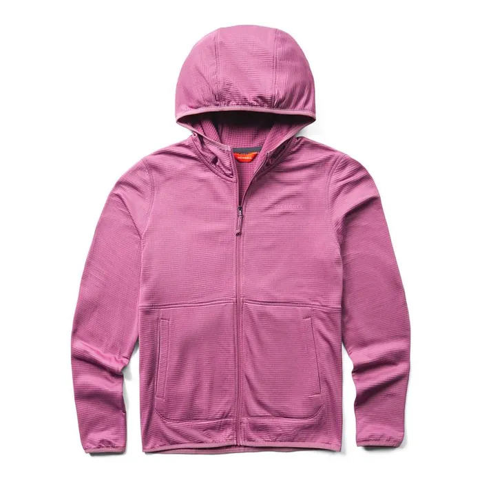 Geotex Full Zip Hoody Bordeaux Women Merrell Tops