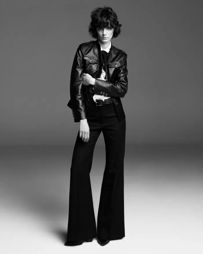 GERALDINE LEATHER JACKET Black Women Nili Lotan Coats and Outerwear
