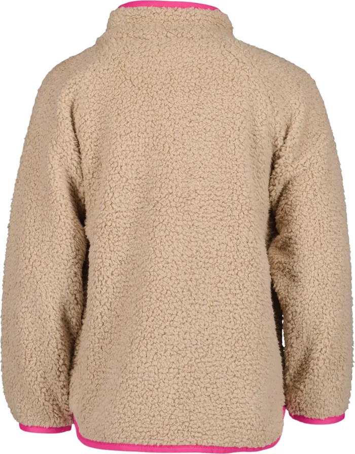 Gibbs Kids039 FullZip Clay Beige Kids Didriksons Fleece and Midlayers