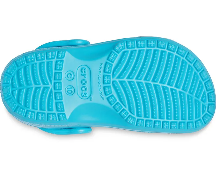 GirlsBoys Kids Classic Clog Digital Aqua Clogs Crocs
