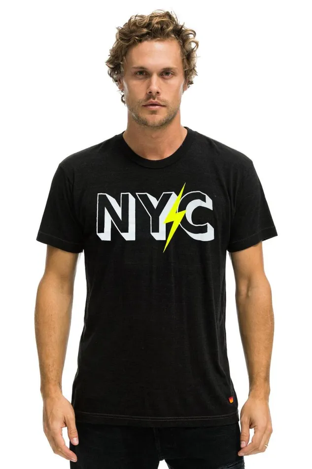 Gov Ball 2024 Unisex Crew Tee 8211 Black WomenMen Aviator Nation Tees