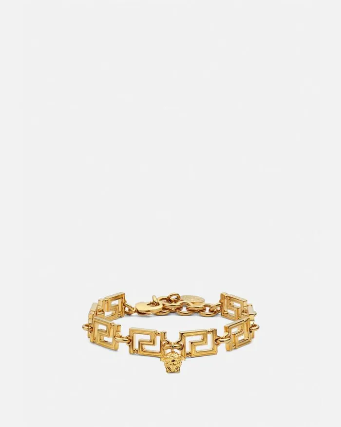Greca Bracelet Light Gold WomenMen Versace Bracelets