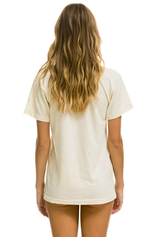 Haight Ashbury Tee 8211 Vintage White WomenMen Aviator Nation Tees