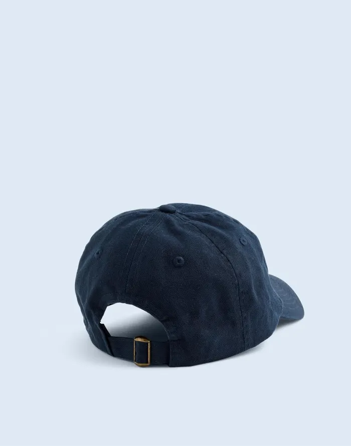 Hats Women Madewell KULE The Hello New York Baseball Cap Navy