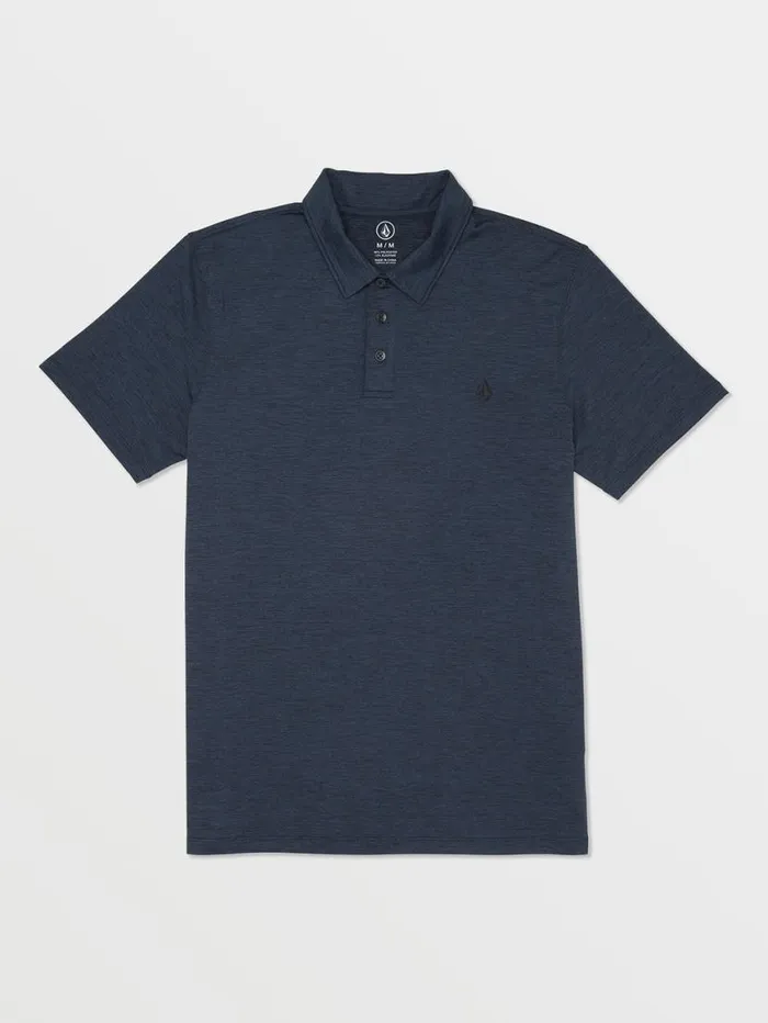 Hazard Pro Polo Short Sleeve Shirt 8211 Navy Mens Volcom Golf