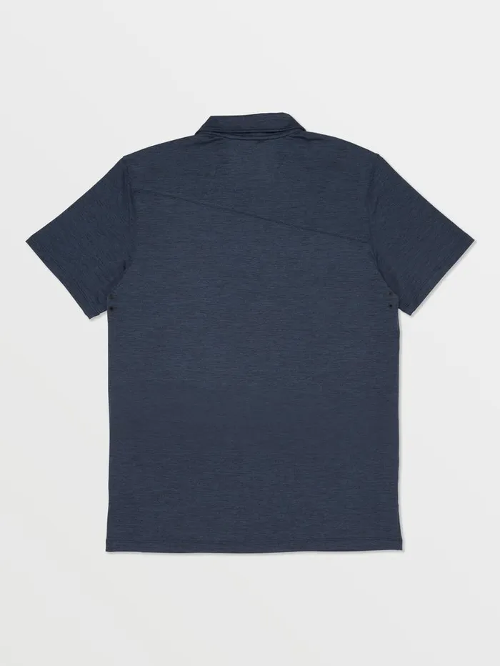 Hazard Pro Polo Short Sleeve Shirt 8211 Navy Mens Volcom Golf
