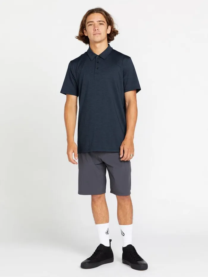 Hazard Pro Polo Short Sleeve Shirt 8211 Navy Mens Volcom Golf