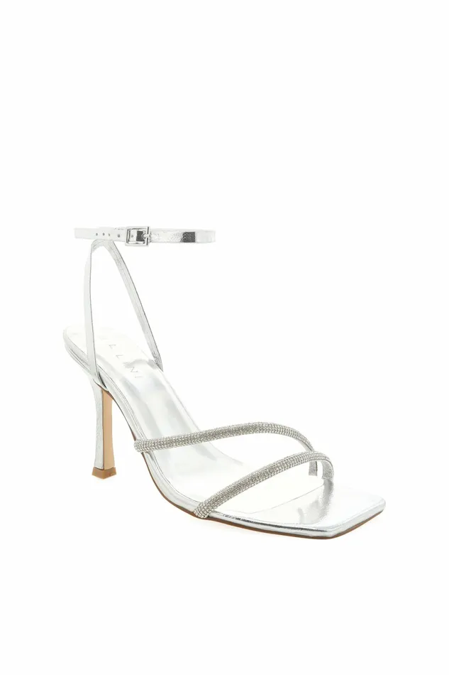 Heels Reyes Heel Silver Petal and Pup Women